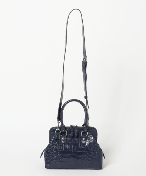 PAGEBOY（ページボーイ）の「ガマグチショルダーBAG（ハンドバッグ・レディース・ネイビー/ピンク・FREE）」の14枚目の写真