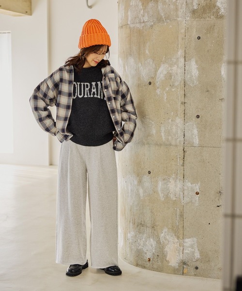 Champion（チャンピオン）の「Champion for studio CLIPスウェットパンツ（スウェットパンツ・レディース・ヘザーグレー/ブラック/アイボリー・FREE/PF）」の9枚目の写真