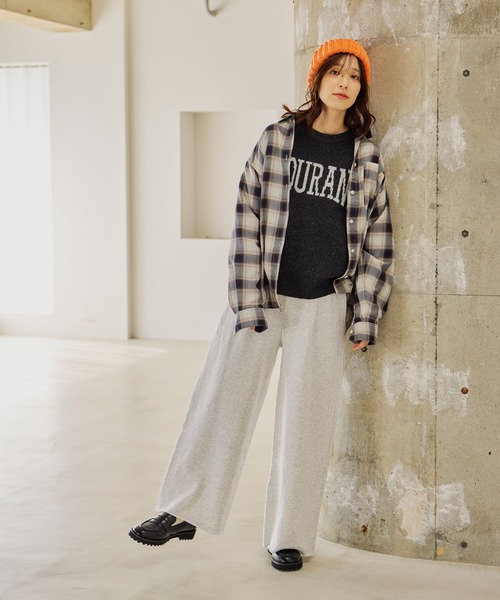 Champion（チャンピオン）の「Champion for studio CLIPスウェットパンツ（スウェットパンツ・レディース・ヘザーグレー/ブラック/アイボリー・FREE/PF）」の10枚目の写真
