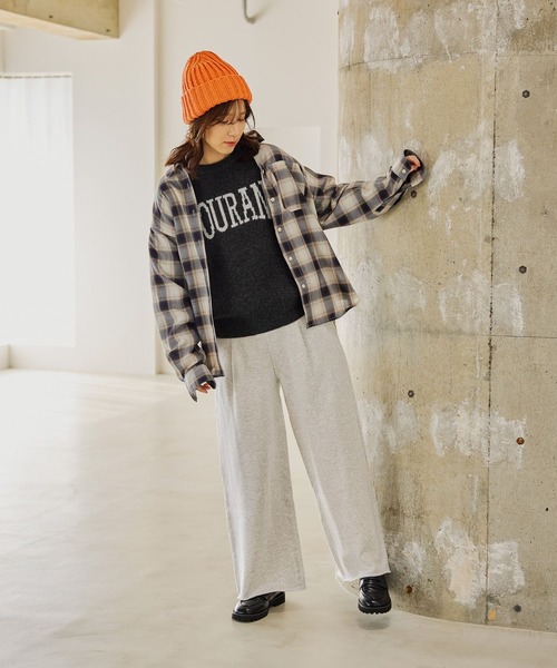 Champion（チャンピオン）の「Champion for studio CLIPスウェットパンツ（スウェットパンツ・レディース・ヘザーグレー/ブラック/アイボリー・FREE/PF）」の12枚目の写真