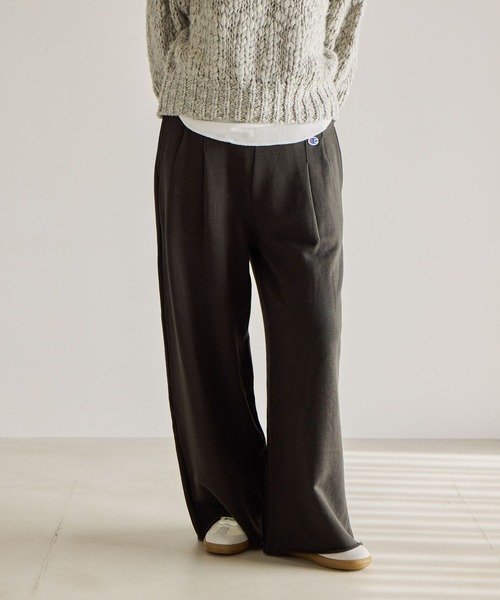 Champion（チャンピオン）の「Champion for studio CLIPスウェットパンツ（スウェットパンツ・レディース・ヘザーグレー/ブラック/アイボリー・FREE/PF）」の15枚目の写真