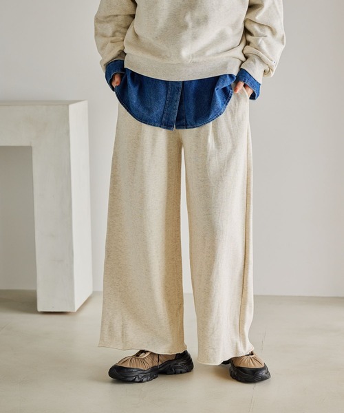 Champion（チャンピオン）の「Champion for studio CLIPスウェットパンツ（スウェットパンツ・レディース・ヘザーグレー/ブラック/アイボリー・FREE/PF）」の22枚目の写真