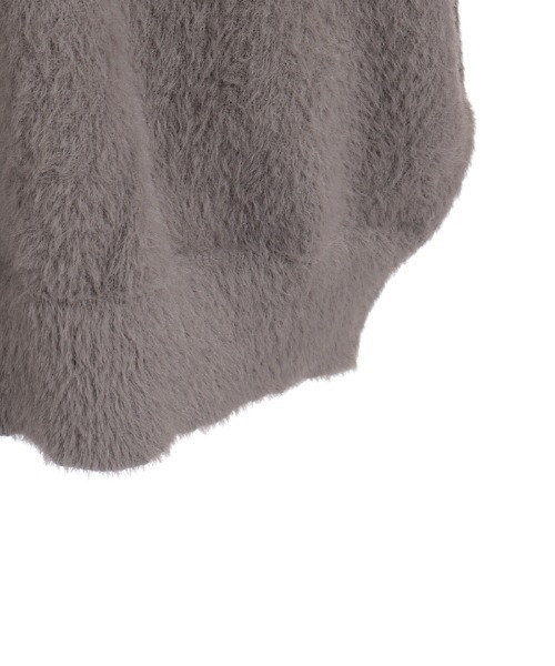 axes femme（アクシーズファム）の「フェザーロングニット（ニット/セーター・レディース・グレー/ブラック/ダークブラウン・FREE）」の16枚目の写真