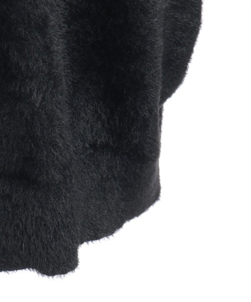 axes femme（アクシーズファム）の「フェザーロングニット（ニット/セーター・レディース・グレー/ブラック/ダークブラウン・FREE）」の4枚目の写真