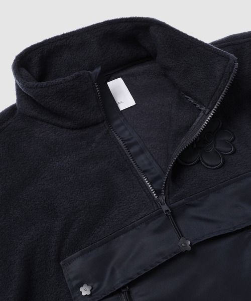 CECILIE BAHNSEN(セシリー バンセン)の「ANORAK WITH HALF ZIP AND PATCH POCKET(その他トップス・レディース・ネイビー・8/6)」の7枚目の写真
