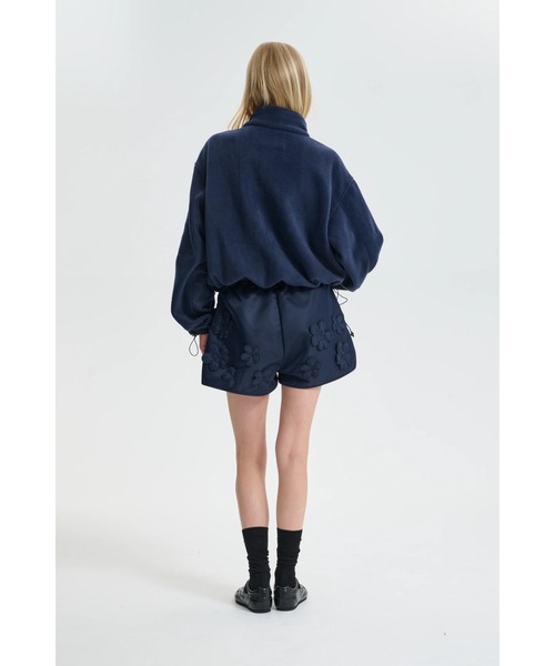 CECILIE BAHNSEN(セシリー バンセン)の「ANORAK WITH HALF ZIP AND PATCH POCKET(その他トップス・レディース・ネイビー・8/6)」の3枚目の写真