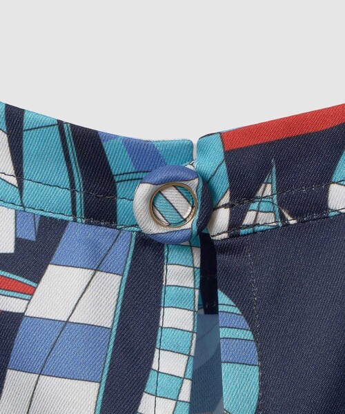 LOULOU WILLOUGHBY】RATTI マリーナプリント Tブラウス（シャツ