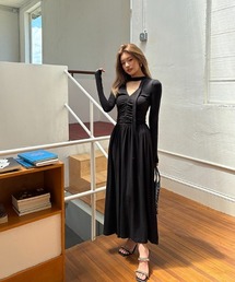 レディースのワンピース/ドレス（ブラック/黒色系）ファッション通販