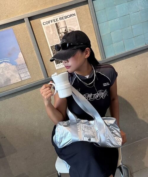 MAUER（マウアー）の「MAUER Rund Bag (SILVER)（ショルダーバッグ・メンズ・その他・FREE）」の5枚目の写真