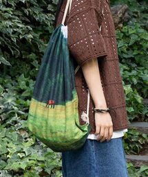 XTONZ（エクストーンズ）の「XTA006 ルモンド ストリングバッグ (グリーン)（バックパック/リュック）」