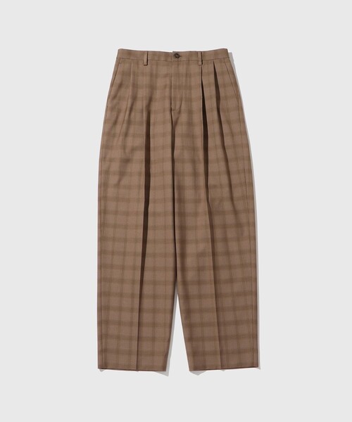 ADAM ET ROPE'(アダムエロペ)の「【DELEGANT】 ルーム スラックス(スラックス・メンズ・チャコールグレー/ブラウン系その他2/ブラック・S/L/M)」の3枚目の写真