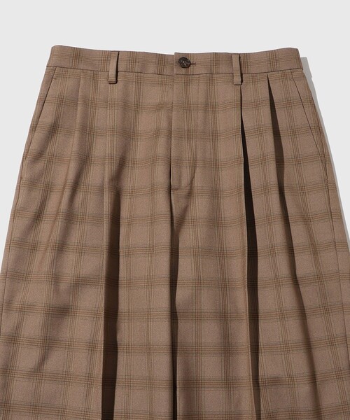 ADAM ET ROPE'(アダムエロペ)の「【DELEGANT】 ルーム スラックス(スラックス・メンズ・チャコールグレー/ブラウン系その他2/ブラック・S/L/M)」の4枚目の写真