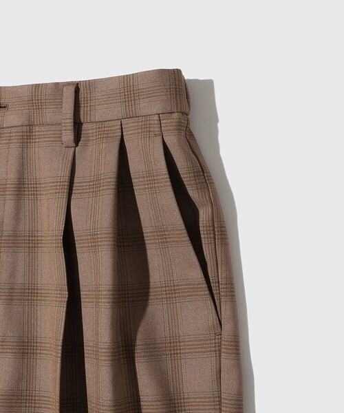 ADAM ET ROPE'(アダムエロペ)の「【DELEGANT】 ルーム スラックス(スラックス・メンズ・チャコールグレー/ブラウン系その他2/ブラック・S/L/M)」の5枚目の写真