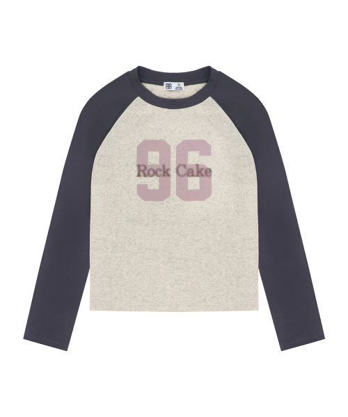 ROCKCAKE(ロックケーキ)の「96 Raglan Long Sleeve - Oatmeal(Tシャツ/カットソー・レディース・その他・S)」の1枚目の写真