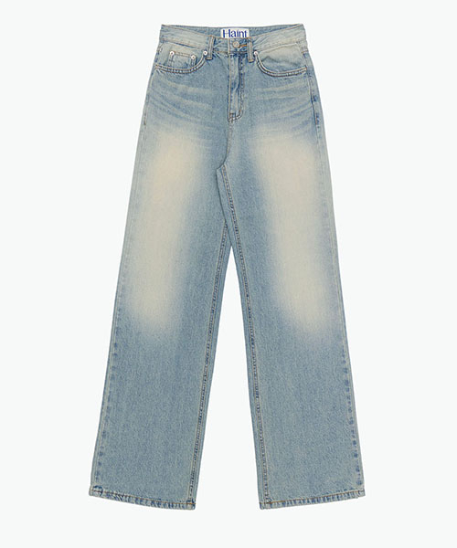 HAINT(ヘイント)の「CARINA DENIM LONG WIDE PANTS(デニムパンツ・レディース・その他・L/M/S)」の2枚目の写真