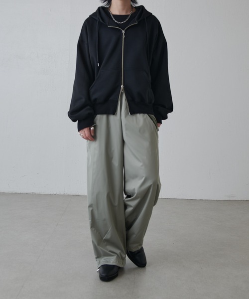 Lui's（ルイス）の「シルク混ソフトタッチイージーパンツ（その他パンツ・メンズ・オリーブ/ブラック・M/S）」の17枚目の写真