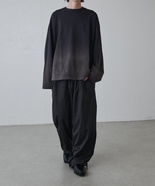 Lui's（ルイス）の「シルク混ソフトタッチイージーパンツ（その他パンツ・メンズ・オリーブ/ブラック・M/S）」の18枚目の写真