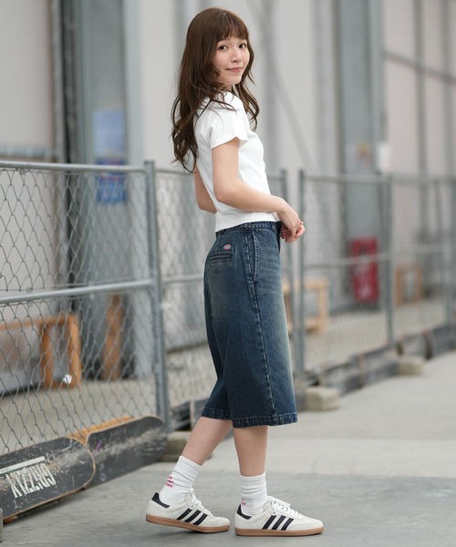 ROXY（ロキシー）の「ROXY/ロキシー 半袖 Tシャツ コンパクトT RST261644M（Tシャツ/カットソー・レディース・オレンジ/ネイビー/ホワイト・L/M）」の9枚目の写真