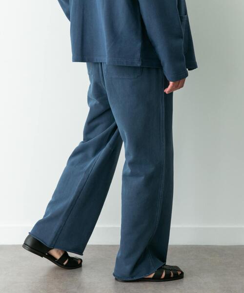 URBAN RESEARCH Sonny Label（アーバンリサーチサニーレーベル）の「スウェットワイドイージーパンツ（その他パンツ・メンズ・ネイビー/チャコールグレー・LARGE/MEDIUM）」の17枚目の写真