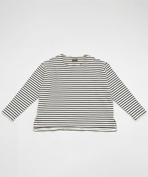 オローネ(オローネ)の「サブリナボーダーロングスリーブ(Tシャツ/カットソー・レディース・グリーン系その他/ネイビー系/ブラック系その他・FREE)」の20枚目の写真