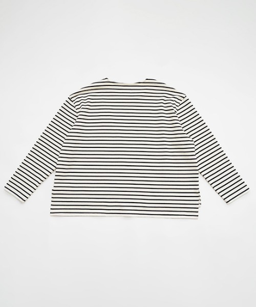 オローネ(オローネ)の「サブリナボーダーロングスリーブ(Tシャツ/カットソー・レディース・グリーン系その他/ネイビー系/ブラック系その他・FREE)」の21枚目の写真