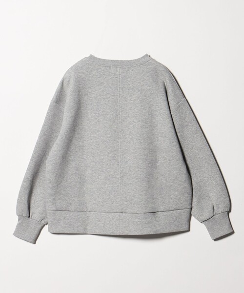A DAY IN THE LIFE UNITED ARROWS(アデイインザライフユナイテッドアローズ)の「ダンボールニット クルーネック プルオーバー <A DAY IN THE LIFE>(スウェット・レディース・ライトピンク/オフホワイト/グレー系・FREE)」の8枚目の写真