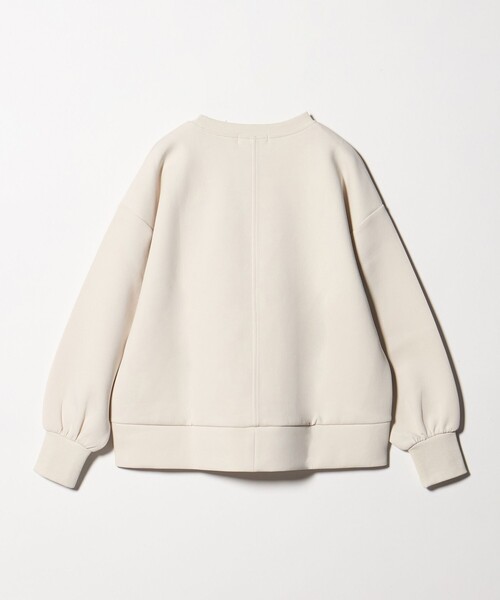 A DAY IN THE LIFE UNITED ARROWS(アデイインザライフユナイテッドアローズ)の「ダンボールニット クルーネック プルオーバー <A DAY IN THE LIFE>(スウェット・レディース・ライトピンク/オフホワイト/グレー系・FREE)」の11枚目の写真