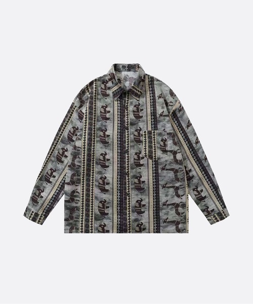Exotic Elephant Print Shrit