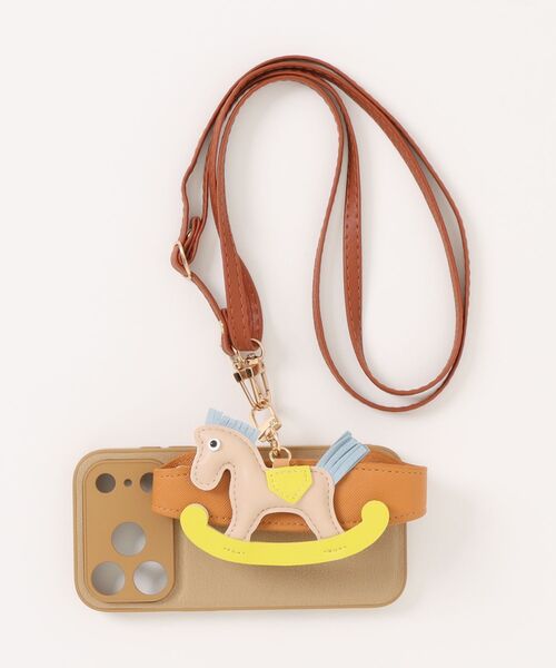 Fun & Daily(ファンアンドデイリー)の「Trojan horse Shoulder iPhone 16 17 Pro ProMax Case / アイフォンケース(スマホケース/カバー・レディース・ベージュ・iPhone 16 Pro/iPhone 17/iPhone 17 Pro/iPhone 16/iPhone 16 Pro Max/iPhone 17 Pro Max)」の5枚目の写真