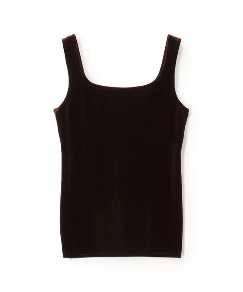 SIMONE WILD(シモーネワイルド)の「Simone Wild Singlet タンクトップ(Tシャツ/カットソー・レディース・ブラック/ライトピンク/レッド/ダークブラウン・M)」の2枚目の写真