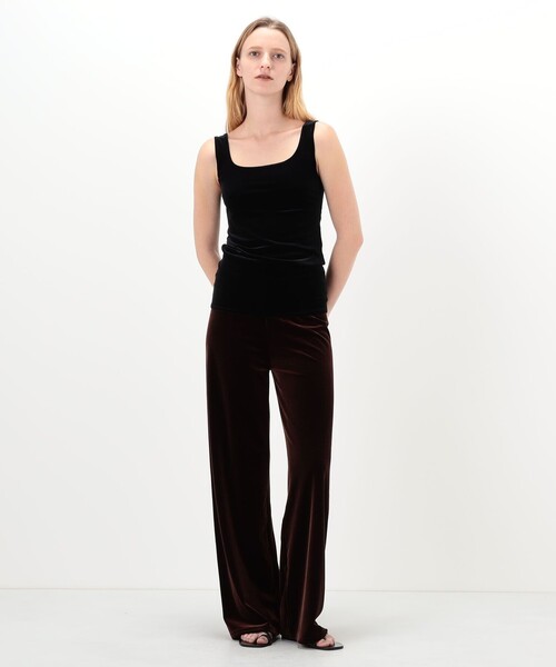 SIMONE WILD(シモーネワイルド)の「Simone Wild Singlet タンクトップ(Tシャツ/カットソー・レディース・ブラック/ライトピンク/レッド/ダークブラウン・M)」の15枚目の写真