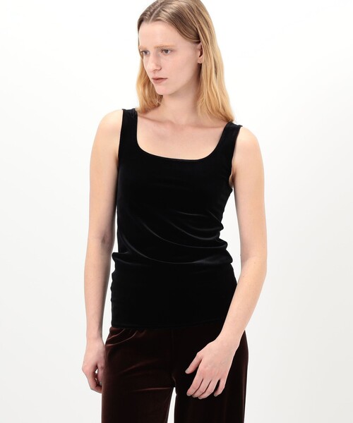 SIMONE WILD(シモーネワイルド)の「Simone Wild Singlet タンクトップ(Tシャツ/カットソー・レディース・ブラック/ライトピンク/レッド/ダークブラウン・M)」の16枚目の写真