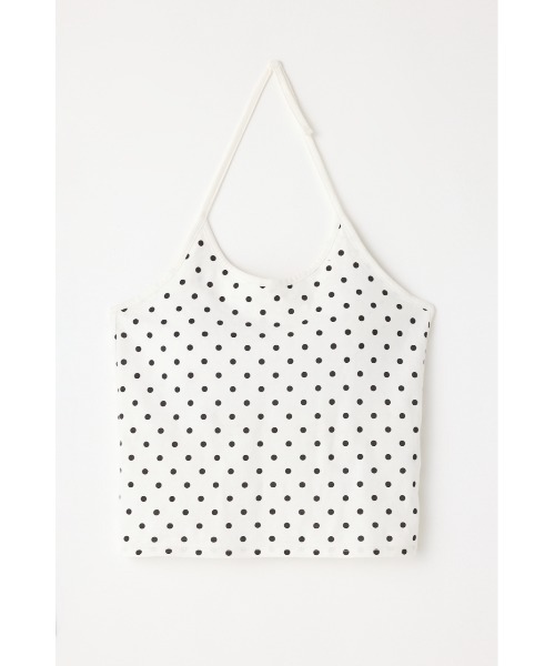 LAGUA GEM(ラグアジェム)の「HALTER NECK CUP キャミソール(キャミソール・レディース・ブラック/マルチ/グレー・FREE)」の13枚目の写真