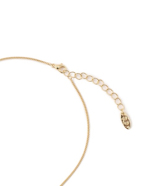 ROPE' PICNIC（ロペピクニック）の「ダブルリングショートネックレス（ネックレス・レディース・ゴールド・FREE）」の7枚目の写真