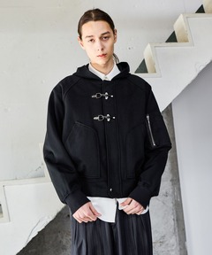 JOHN LAWRENCE SULLIVAN】'DEEPER THAN NIGHT' ARM HOLE HOODIE/5A003