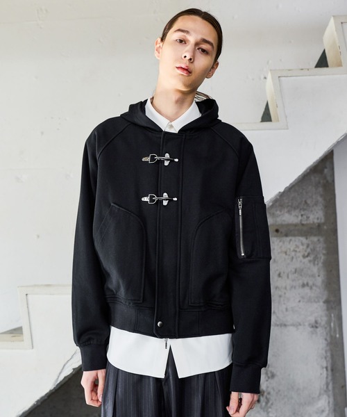 HARE（ハレ）の「ファイヤーマンジップパーカー(HARE)（パーカー・メンズ・ネイビー/ブラック・FREE）」の11枚目の写真