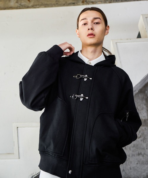 HARE（ハレ）の「ファイヤーマンジップパーカー(HARE)（パーカー・メンズ・ネイビー/ブラック・FREE）」の12枚目の写真