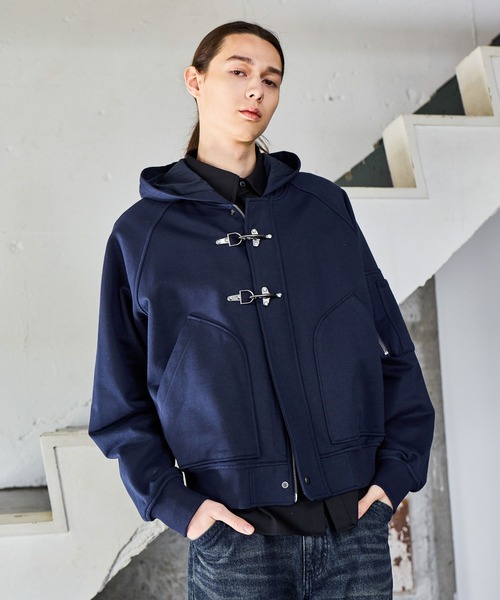 HARE（ハレ）の「ファイヤーマンジップパーカー(HARE)（パーカー・メンズ・ネイビー/ブラック・FREE）」の13枚目の写真