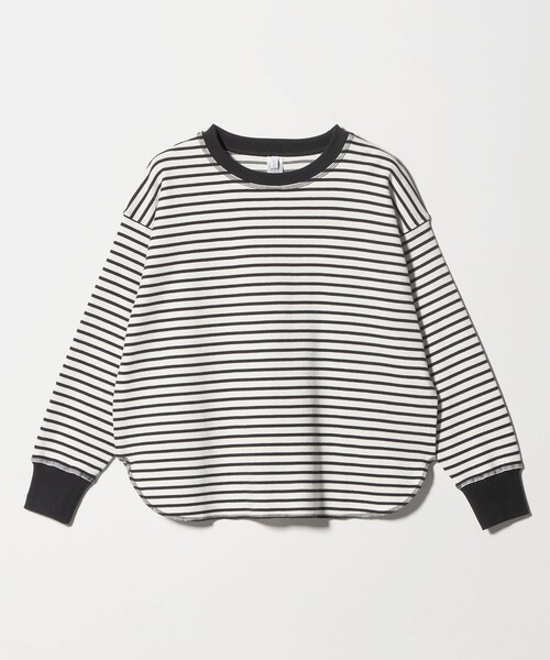 A DAY IN THE LIFE UNITED ARROWS（アデイインザライフユナイテッドアローズ）の「ボーダー リバーシブル カットソー ＜A DAY IN THE LIFE＞（Tシャツ/カットソー・レディース・ライトピンク/ブラック/その他1・FREE）」の2枚目の写真