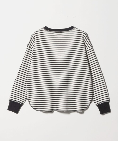 A DAY IN THE LIFE UNITED ARROWS（アデイインザライフユナイテッドアローズ）の「ボーダー リバーシブル カットソー ＜A DAY IN THE LIFE＞（Tシャツ/カットソー・レディース・ライトピンク/ブラック/その他1・FREE）」の18枚目の写真