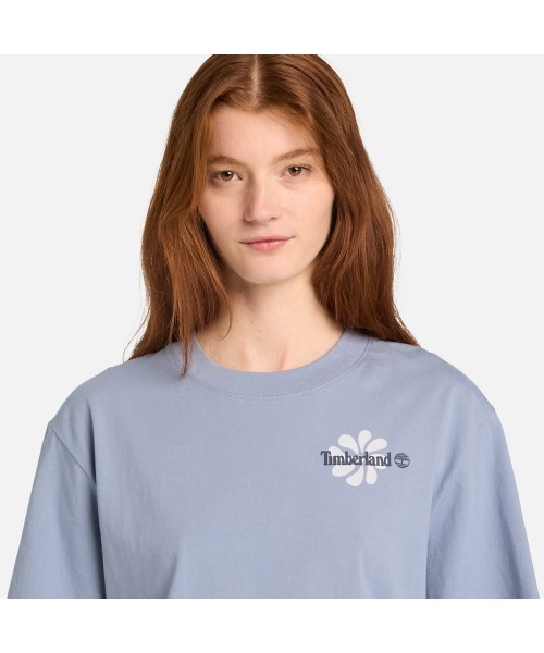 Timberland(ティンバーランド)の「グラフィック 半袖 Tシャツ レディース(Tシャツ/カットソー・レディース・ライトブルー・LARGE/MEDIUM/SMALL/X-SMALL)」の3枚目の写真