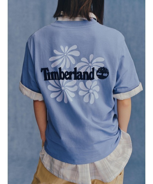 Timberland(ティンバーランド)の「グラフィック 半袖 Tシャツ レディース(Tシャツ/カットソー・レディース・ライトブルー・LARGE/MEDIUM/SMALL/X-SMALL)」の8枚目の写真