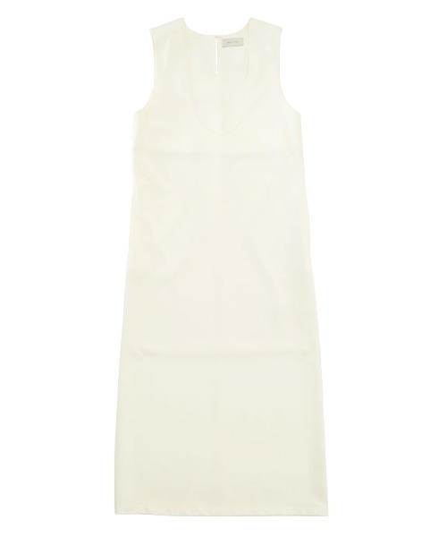 select MOCA（セレクトモカ）の「バックスリットUネックロングワンピース（ワンピース・レディース・ブラック/オフホワイト/ブラウン・FREE）」の9枚目の写真