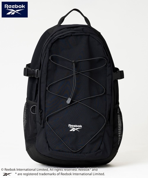 Reebok(リーボック)の「Reebok/リーボック バックパック リュック 大容量 30L リフレクター付き ドローコード付き(バックパック/リュック・メンズ・グレー/ブラック/チャコール・FREE)」の2枚目の写真