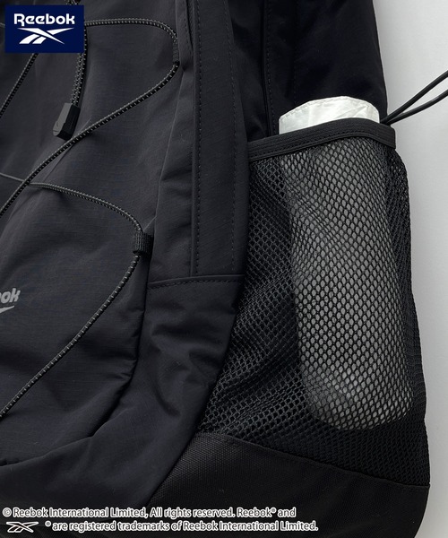 Reebok(リーボック)の「Reebok/リーボック バックパック リュック 大容量 30L リフレクター付き ドローコード付き(バックパック/リュック・メンズ・グレー/ブラック/チャコール・FREE)」の19枚目の写真