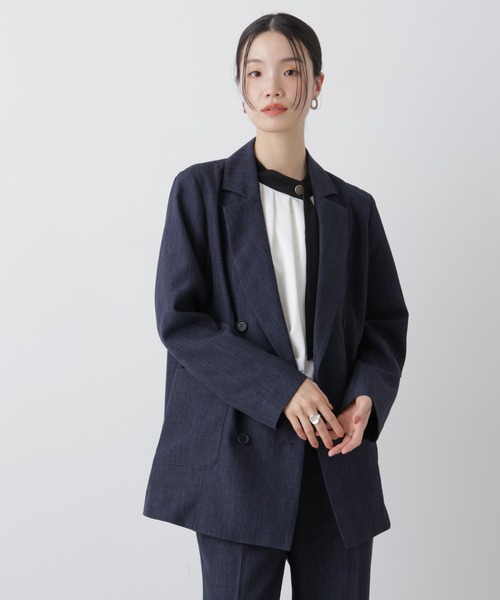 セール】多機能ジャケット(セットアップ可)（テーラードジャケット