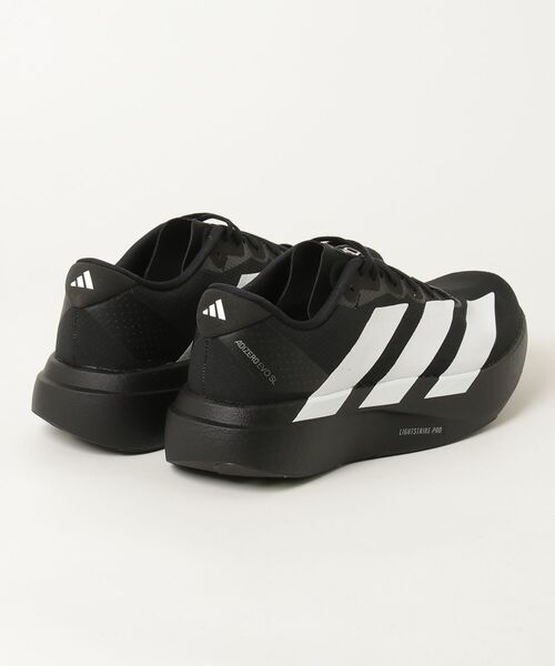 adidas（アディダス）の「アディダス adidas Adizero EVO SL WOVEN M（その他シューズ・メンズ・ブラック×ホワイト・25.0cm/25.5cm/26.0cm/26.5cm/27.0cm/27.5cm/28.0cm）」の2枚目の写真