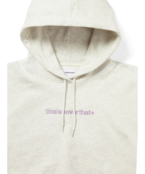 thisisneverthat(ディスイズネバーザット)の「T-Logo W Hoodie(パーカー・メンズ・グリーン系その他/ダークグレー/オートミール・M/S)」の6枚目の写真