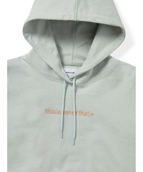 thisisneverthat(ディスイズネバーザット)の「T-Logo W Hoodie(パーカー・メンズ・グリーン系その他/ダークグレー/オートミール・M/S)」の8枚目の写真