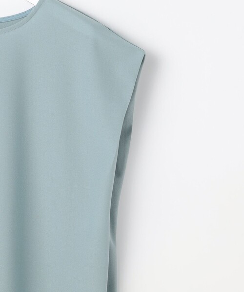 自由区(ジユウク)の「ストレッチアムンゼンフレンチスリーブ カットソー(Tシャツ/カットソー・レディース・ネイビー系/スカイブルー系/ベージュ系・40/38)」の11枚目の写真